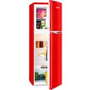 Retro lednice Klarstein Monroe XL Red